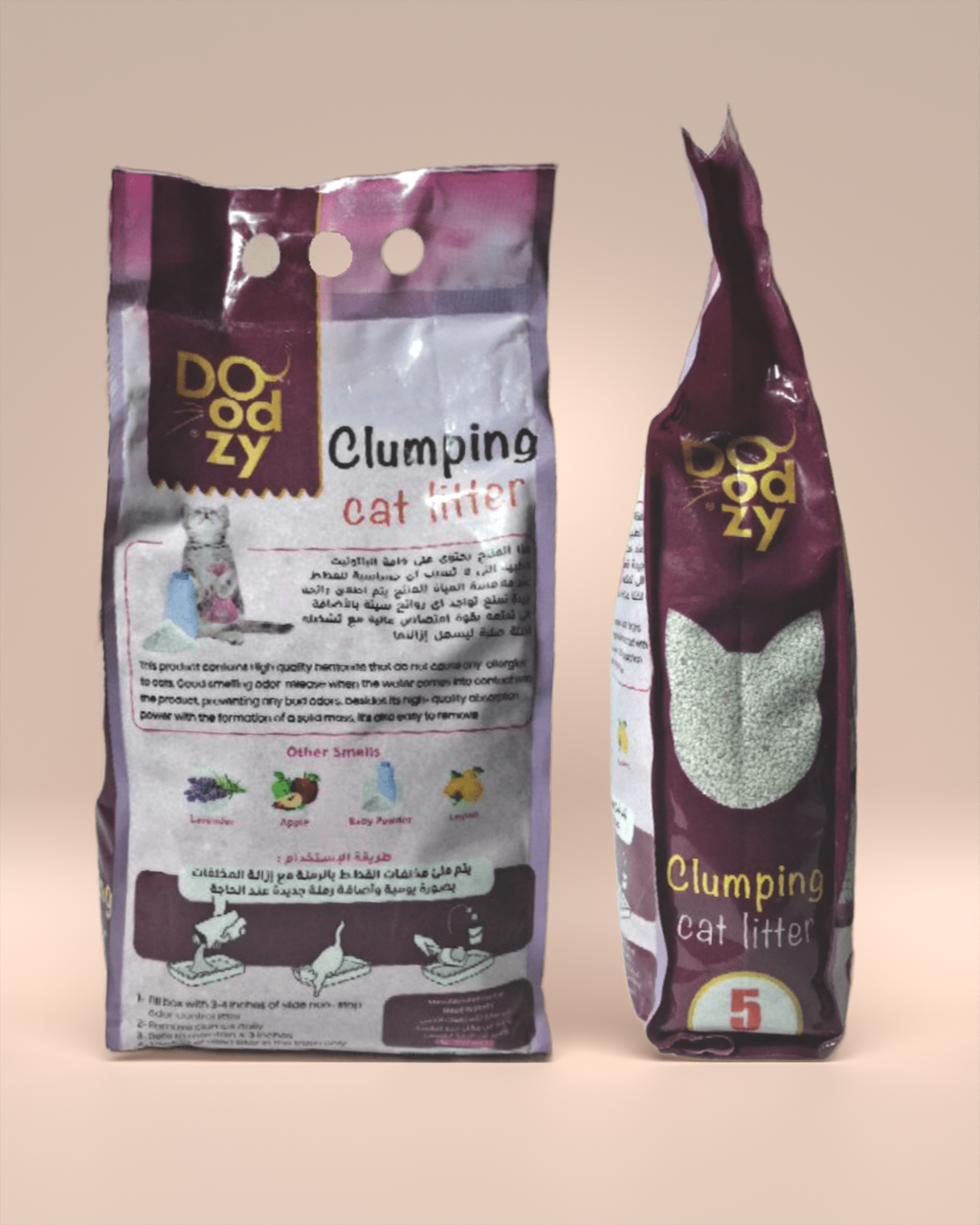 Doodzy Clumping cat litter