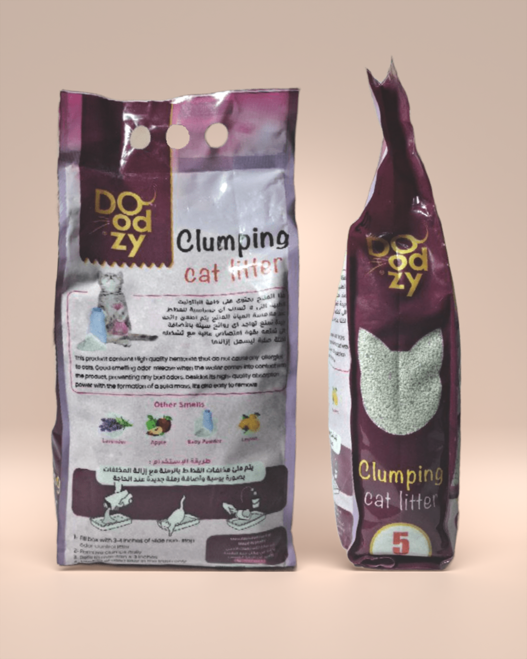 Doodzy Clumping cat litter